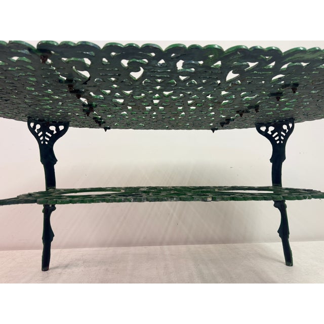Vintage Garden Table with Chairs in Oak by De Puydt, Belgium, 1950s, Set of 5 For Sale - Image 13 of 18