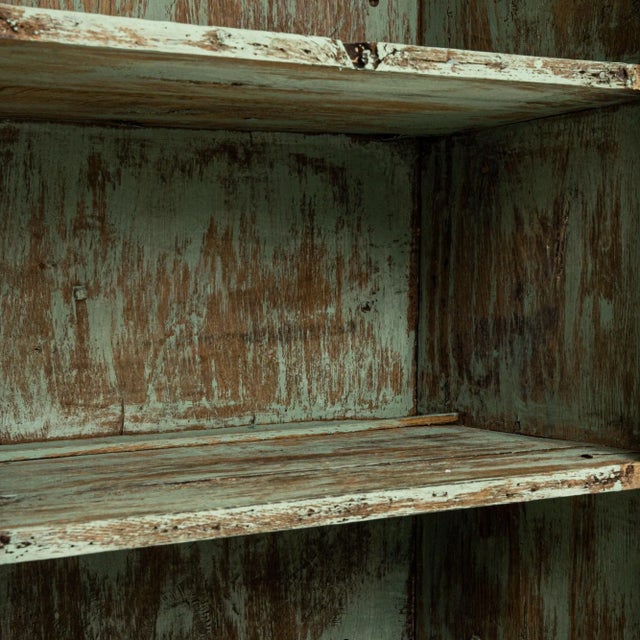 Brown 1840s German Bleached Oak Vitrine For Sale - Image 8 of 12