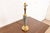 Mid-Century Danish Modern Teak and Brass Table Lamp For Sale - Image 4 of 12