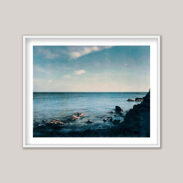 A photograph of a calm, incoming tide on a radiant August day in 2006. Captured with a large-format 4x5 wooden camera on...