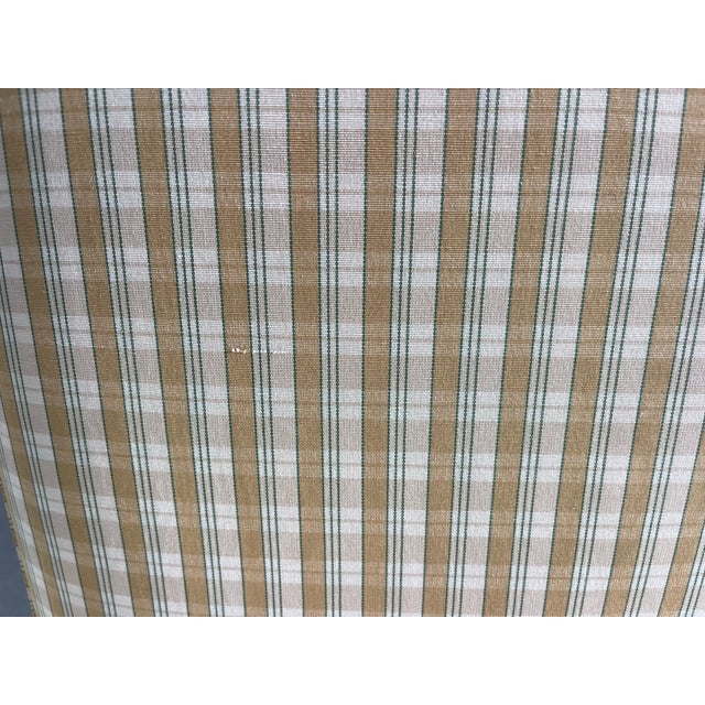 William Switzer Barley Twist Ottoman With Hooved Feet For Sale - Image 12 of 15