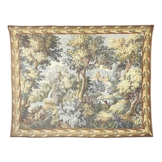 20th Century Aubusson Decorative Tapestry For Sale