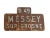 Vintage French Place Name Sign Messey-Sur-Grosne For Sale