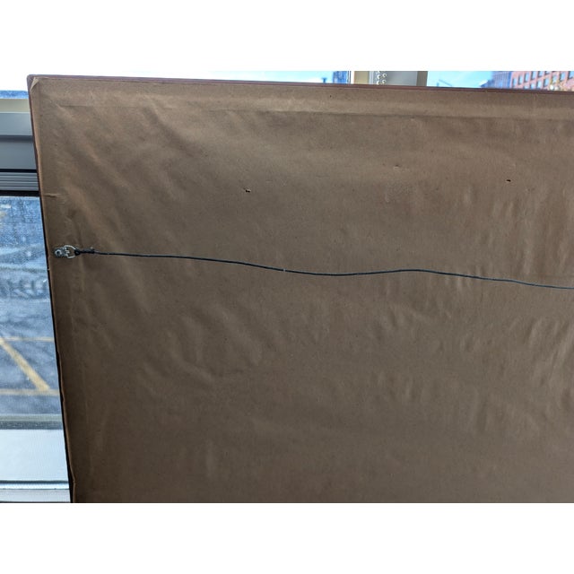 Rene After Picasso Framed Acrylic Painting Art on Canvas For Sale - Image 10 of 10