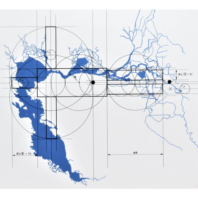 This artwork titled "Odyssetron I" 1982 is an original color lithograph by American PopArt artist Bryan Rogers, 1941-2013....