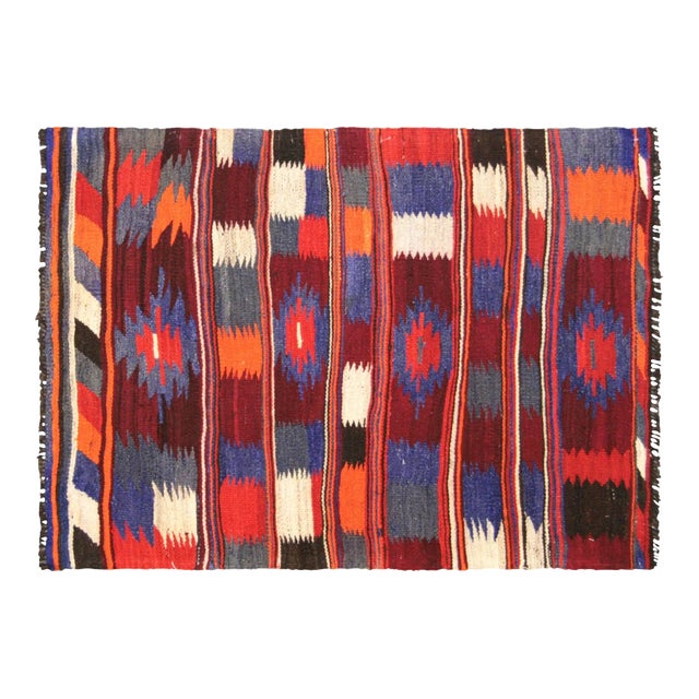 1960s Turkish Kilim For Sale