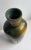 "Modern in the Tradition of Good Taste" Large scale Raymor Bitossi Vase by Aldo Londi Yellow and Green Signed on...