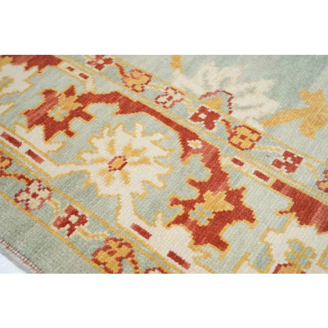 Oushak Rug 8' X 10' For Sale - Image 4 of 11