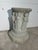 English 18th C English Concrete Plant Stand With Classic Decorative Figures For Sale - Image 3 of 8