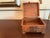 1900 - 1909 1900s Hand Forged Vintage Wormy Chestnut Hinged Wooden Box For Sale - Image 5 of 8