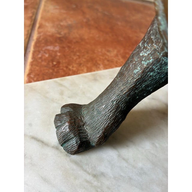 Bronze Lion Statue For Sale - Image 9 of 11