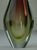 Vintage Green Murano Glass Sommerso Vase by Flavio Poli for Seguso, 1960s For Sale - Image 3 of 5