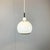 Ball Lamp in White Painted Metal, 1970s For Sale - Image 9 of 9