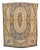 Aubusson Rug with Terracotta Border For Sale