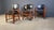 Vintage Spanish Leather and Wood Dining Chairs, 1970s, Set of 6 For Sale - Image 9 of 16
