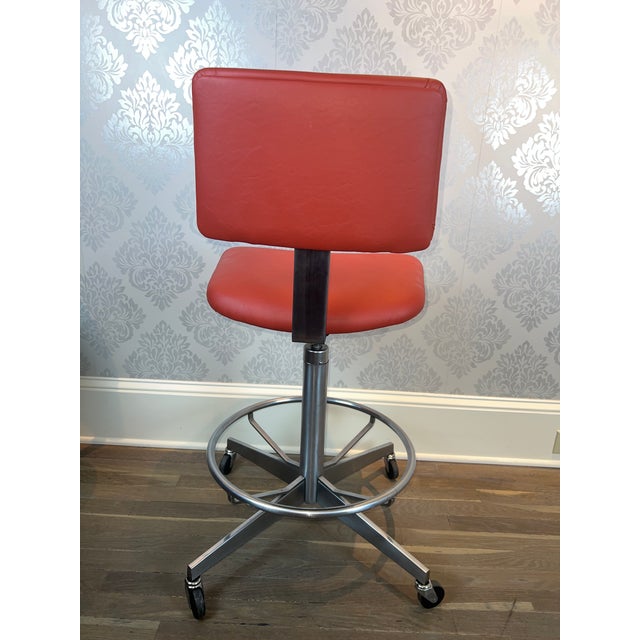 1970s Vintage Refurbished Steelcase Drafting Chair Chairish