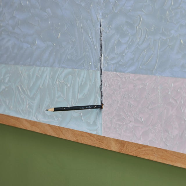 Bob Matheny Abstract Painting With Pencil For Sale In Los Angeles - Image 6 of 12