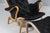 Bruno Mathsson Set of Pernilla Lounge Chair and Ottoman in Leather attributed to Bruno Mathsson for Dux, 1980s For Sale - Image 4 of 13