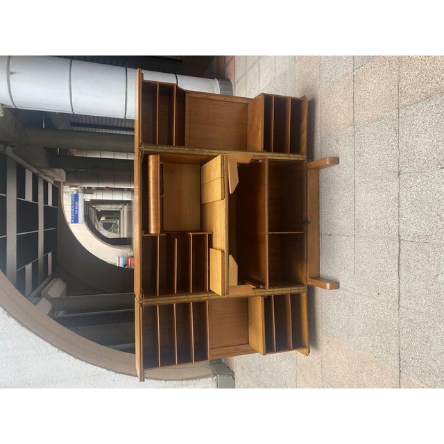 Cabinet with Built-In Desk For Sale - Image 10 of 18