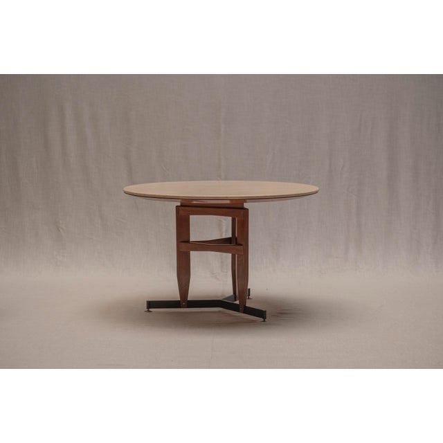 Round Dining Table by Ignazio Gardella, Italy, 1960s For Sale - Image 10 of 17