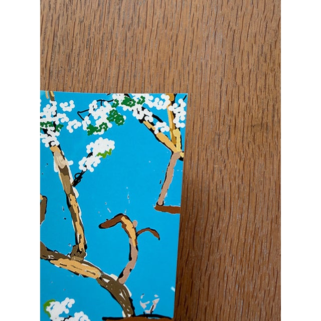 David Hockney, a Year in Normandie (Blossom Tree), 2020-2021 (Detail) Composite iPad Painting, Copyright David Hockney, Printed in Uk For Sale - Image 6 of 11