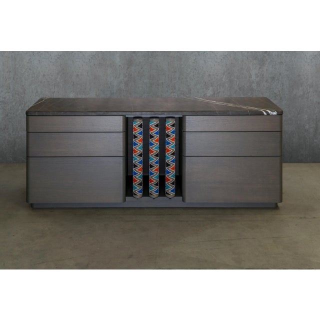 Pok Collection Butler Credenza in Jeremiah Turquoise by Soshiro, 2019 For Sale - Image 6 of 6
