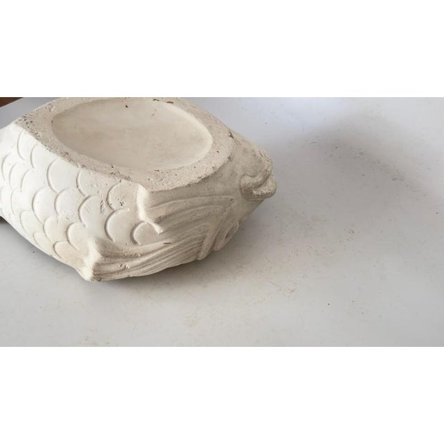 Large Vintage French Plaster Jardinière, 1930s For Sale - Image 13 of 15
