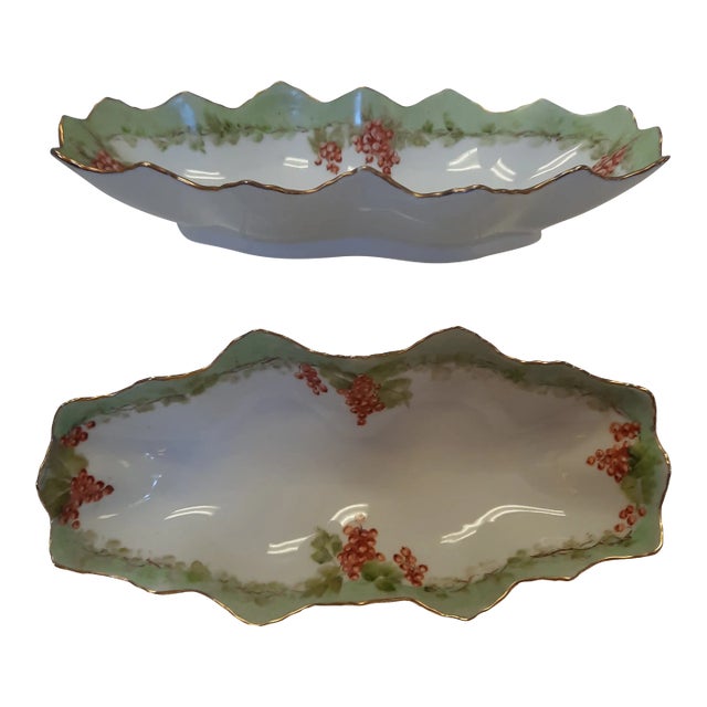 Early 20th Century Porcelain Bowls - a Pair For Sale
