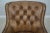 2010s Maitland Smith Tufted Leather No.1134 Piper Chair For Sale - Image 5 of 13