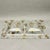 Vintage Mid Century Modern Georges Briard "Golden Butterflies" Glass Divided Serving Dish For Sale - Image 9 of 10