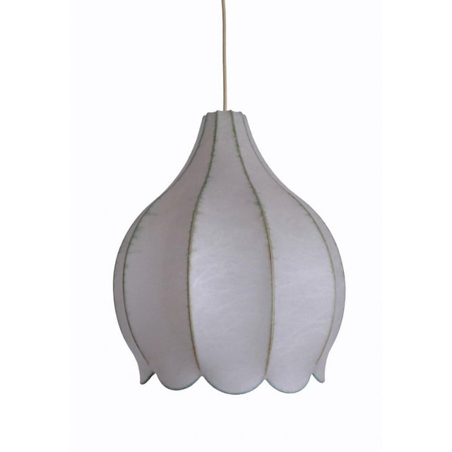 Plastic Mid-Century Modern Cocoon Lamp from Goldkant Leuchten, 1970s For Sale - Image 7 of 7