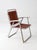 Vintage Mid-Century Aluminum and Wood Folding Lawn Chair For Sale - Image 15 of 15