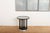 Fledermaus Side Table in Black Lacquered Wood with Metal Edge and Leather Glass Top by Josef Hoffmann for Wittmann, 1990s For Sale - Image 10 of 12
