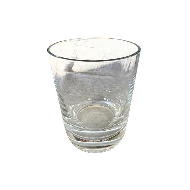 Mid-Century Modern 1960s Mid-Century Modern Baccarat Talleyrand Crystal Decanter and Double Old Fashioned Glasses, 5 P. - 4 pcs For Sale - Image 3 of 9