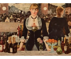 1953 After Edouard Manet "A Bar at the Folies-Bergere" First Edition Print