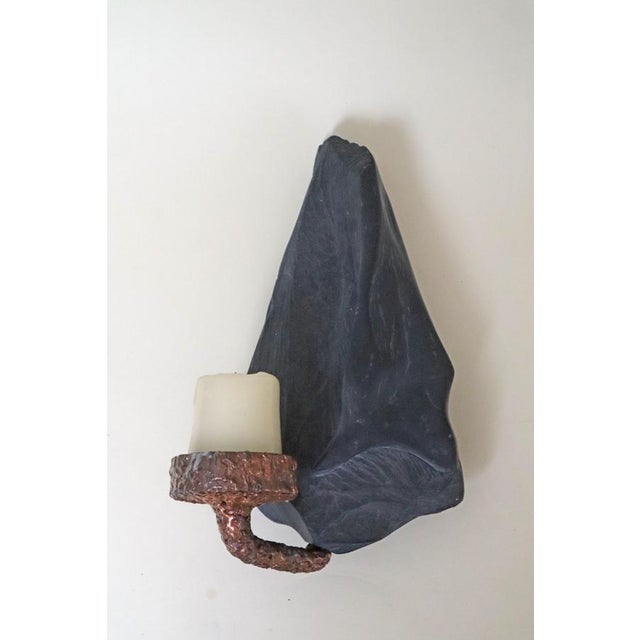 This lovely wall candle holder was found in the estate of an architect couple who were passionate about collecting art and...