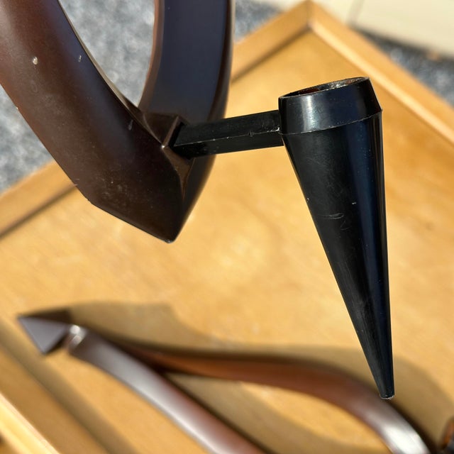 Mid-Century Modern Syroco Candle Sconces - a Pair For Sale - Image 9 of 12