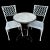 Faux Bamboo Chairs in Cast Aluminum, Spain, 1960s, Set of 2 For Sale - Image 12 of 13