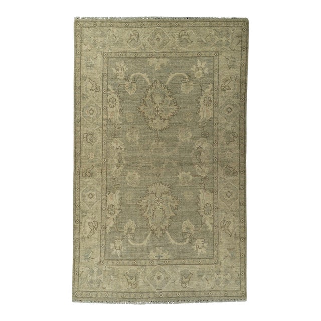 Oushak Rug 3' x 5' #21332 For Sale