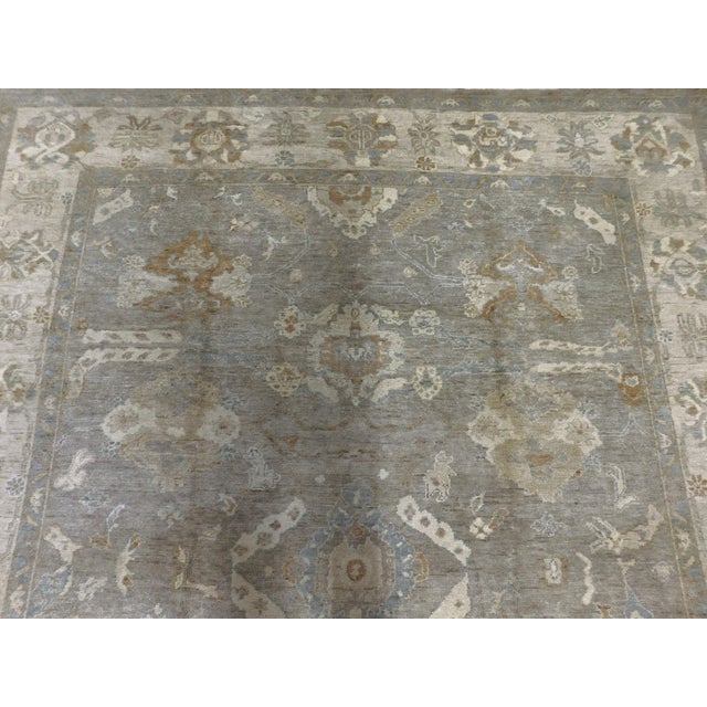 Boho Chic Hand Knotted Wool Pile on Cotton Foundation Rug. 8'1"x 10' For Sale - Image 3 of 18