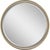 Thomas O'Brien for Visual Comfort Signature Tricia 30" Illuminated Round Mirror in Modern Iron and Gild For Sale In Houston - Image 6 of 10