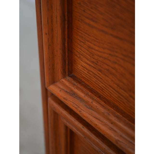 Lexington Oak Victorian Mansion 6 Drawer Lingerie Chest Semainier For Sale - Image 9 of 16