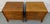 Mid-Century Modern Three Drawer Walnut Nightstands, A Pair For Sale - Image 4 of 14