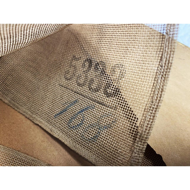 C1900 Florentine Gilt Wood Framed Intricate Needlepoint-Pastoral Village 17x12 For Sale - Image 12 of 17