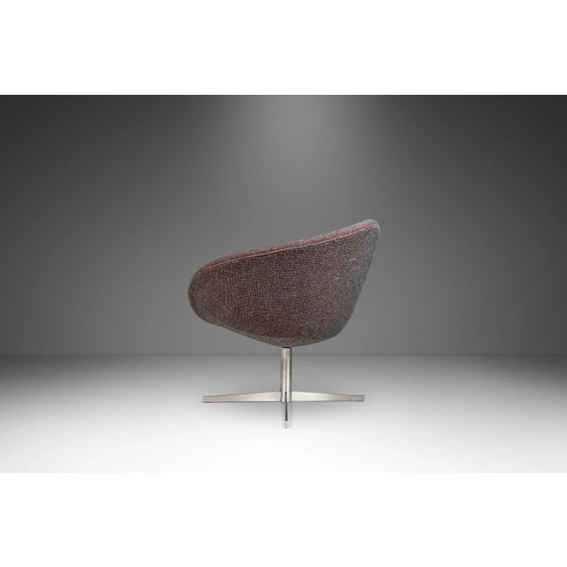 Set of Four 4 Postmodern Swivel-Base "K2" Magenta Chairs by Busk & Hertzog for Hightower, Usa, C. 2000s For Sale - Image 4 of 12