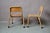 These little nursery school chairs from the 1960s evoke memories of first mornings and finger painting sessions. Their...