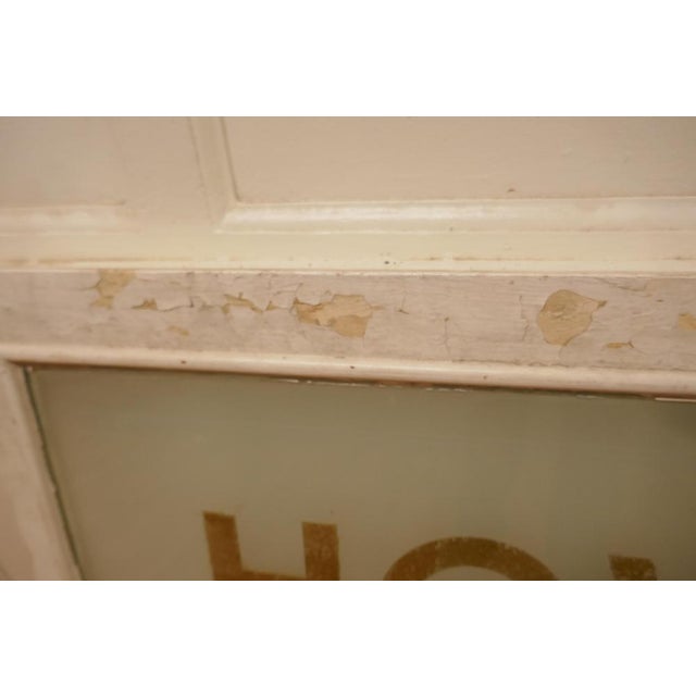 1900 - 1909 Hovis Etched Glass Bakery Advertising Window Sign, 1900s For Sale - Image 5 of 8