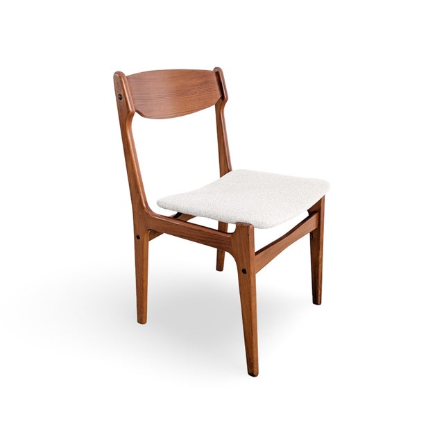 Vintage Chairs in Teak by Erik Buch, 1960s, Set of 9 For Sale - Image 4 of 10