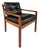 Mid-Century Danish Modern Model 806 Lounge Chair in Rosewood & Leather Attributed to Fredrik Kayser for Vatne Møbler, Norway, C. 1960s For Sale