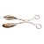 1960s Silverplated Salad Serving Tongs For Sale